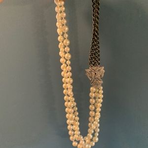 Stella and Dot Daisy Pearl Necklace